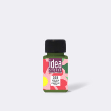 Краска для ткани Idea stoffa 60 мл Maimeri 332 зеленый оливковый покрывной
